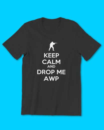 T-shirt Keep Calm Awp