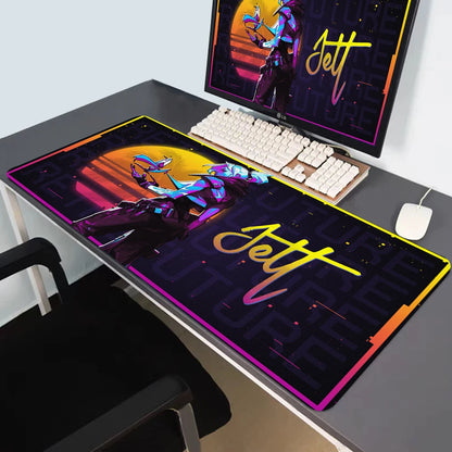 Mousepad Valorant Jett Vários Modelos