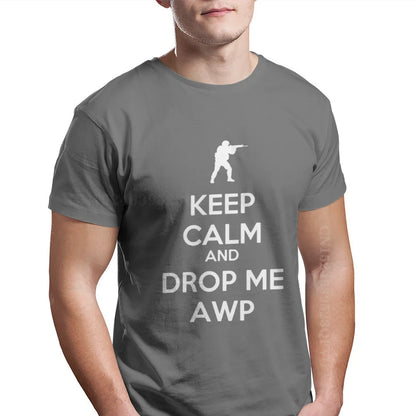 T-shirt Keep Calm Awp