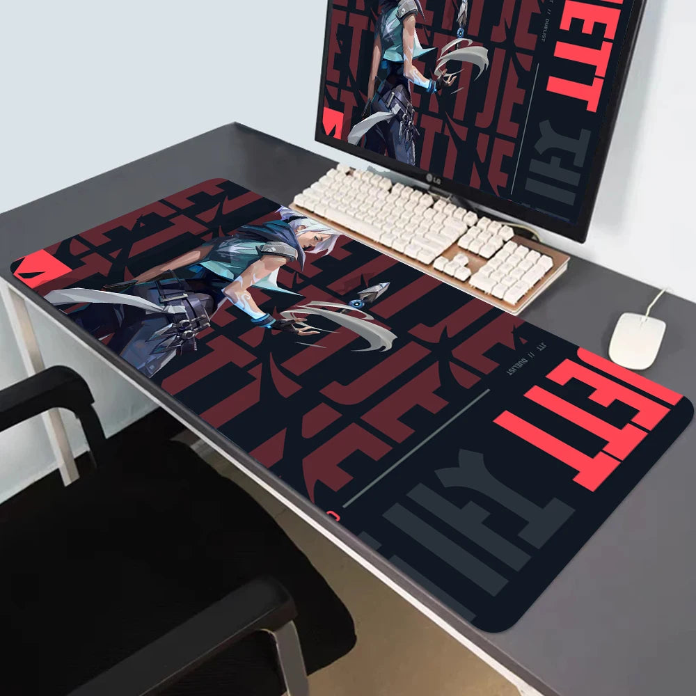 Mousepad Valorant Jett Vários Modelos