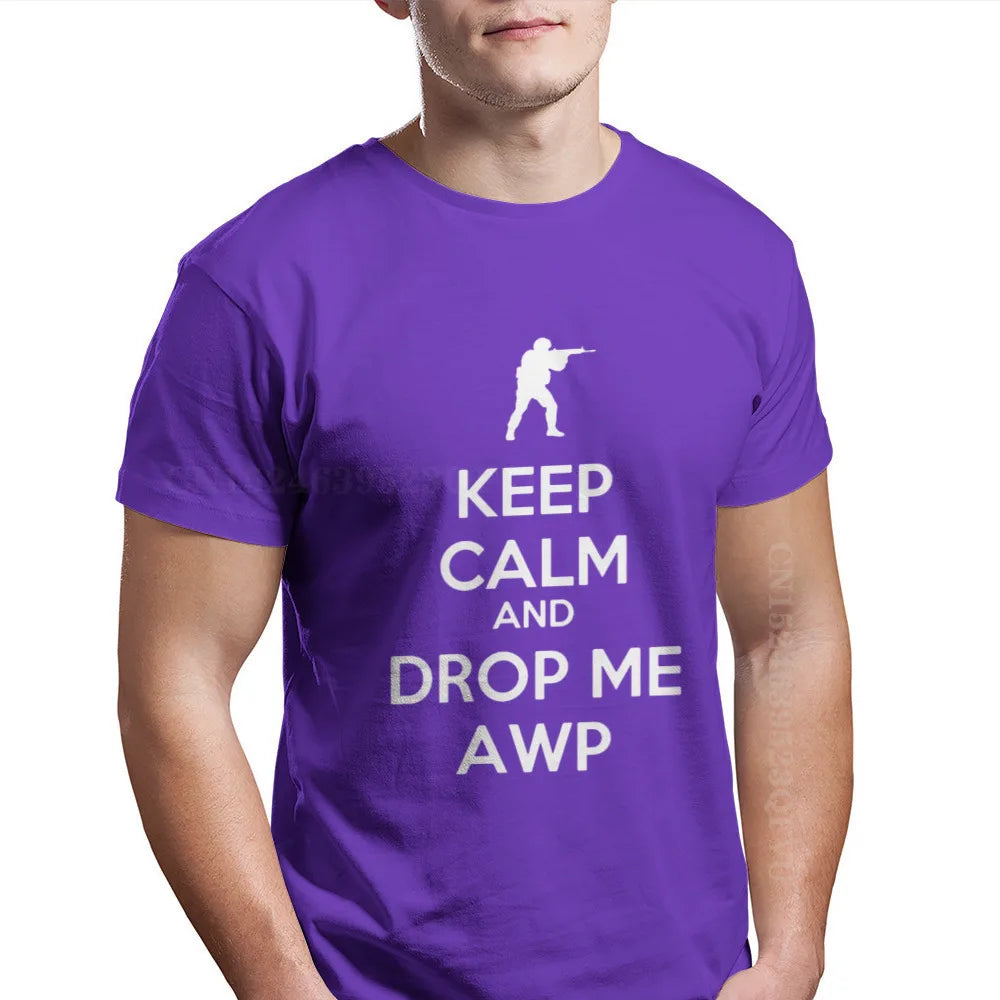 T-shirt Keep Calm Awp